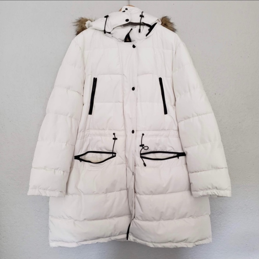 Lane Bryant winter long puffer jacket 26/28 4X